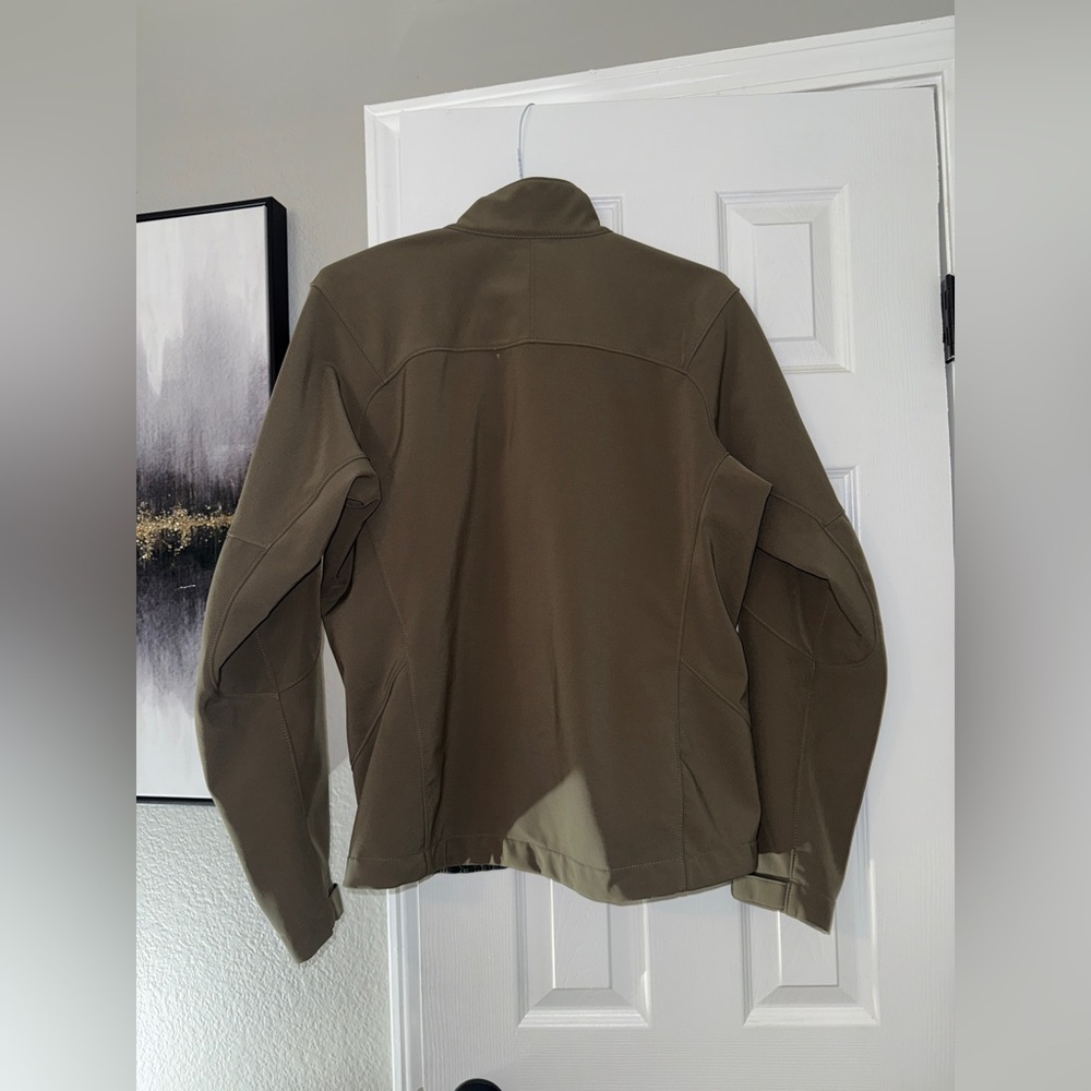 Patagonia Brown Performance Jacket with High Collar - Picture 6 of 7